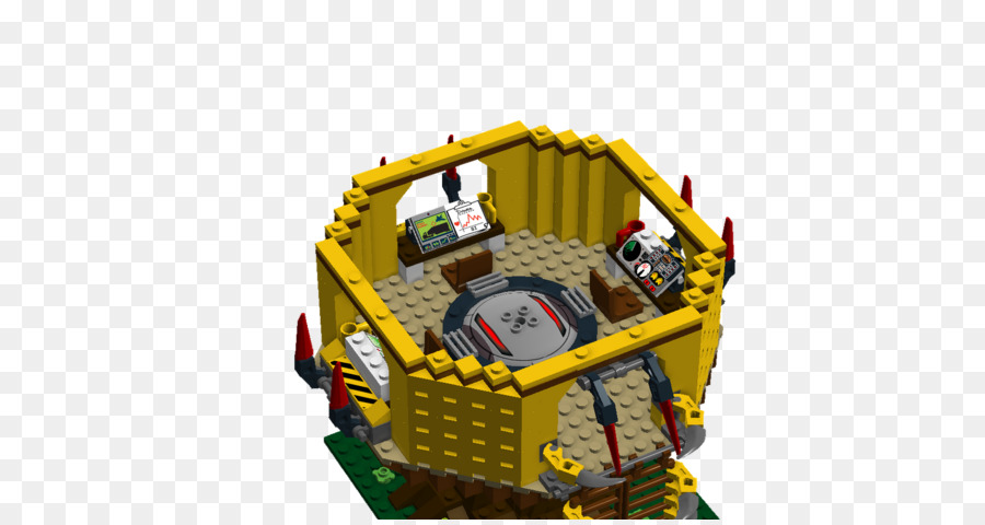 Estructura Lego，Amarillo PNG