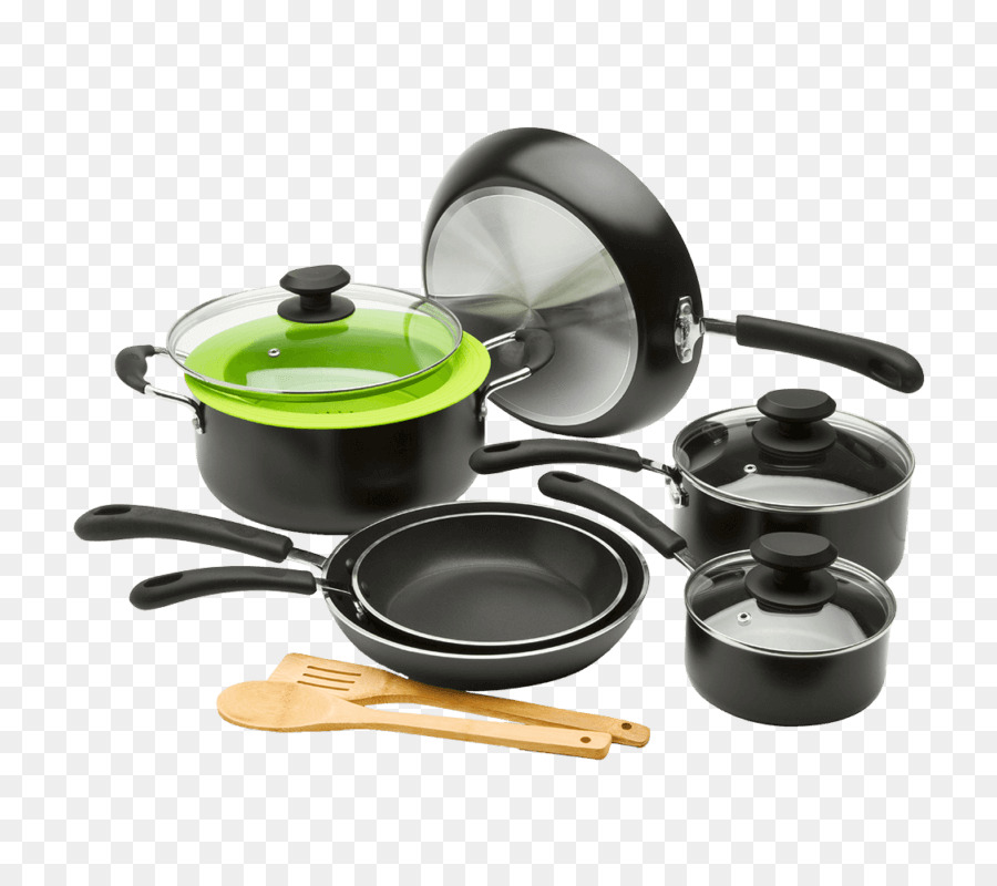 Juego De Utensilios De Cocina，Sartenes PNG