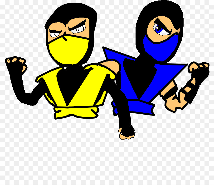 Ninjas Amarillos Y Azules，Máscaras PNG