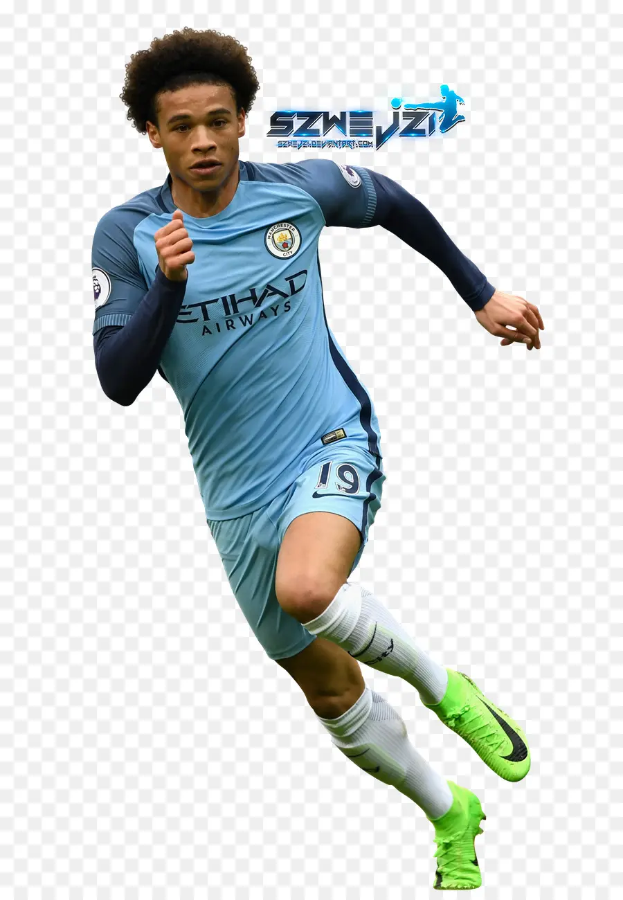 Leroy Sane，El Manchester City Fc PNG