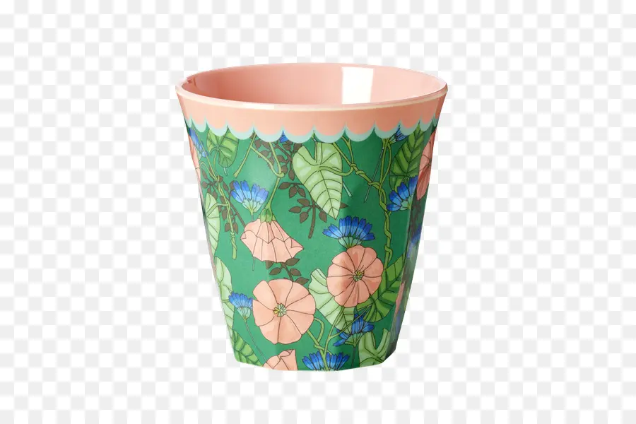 Taza Decorativa，Floral PNG