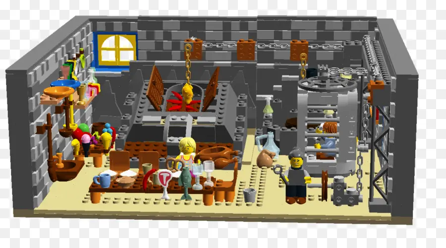 Mazmorra Lego，Cifras PNG