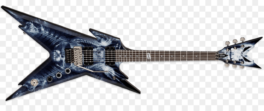 Guitarra Eléctrica，Dean Dimebag Serie Razr Razorback Guitarra Eléctrica PNG