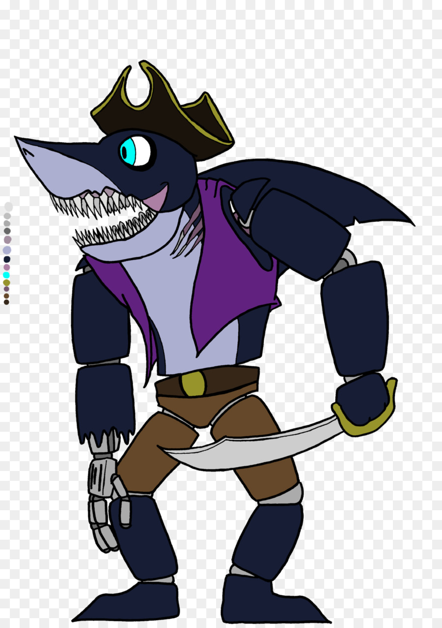 Pirata Tiburón，Espada PNG