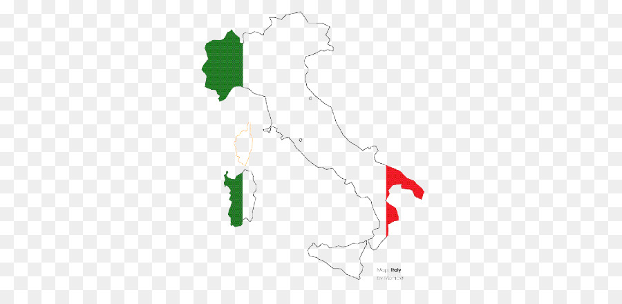 Italia，Mapa PNG