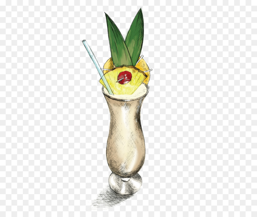 Cóctel De Guarnición，Piña Colada PNG