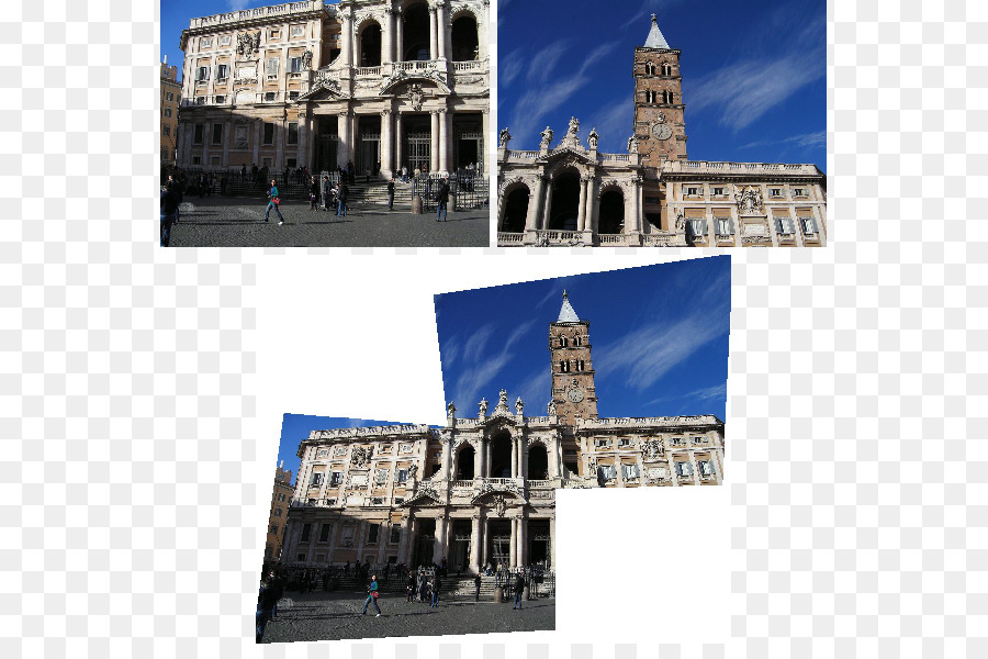 La Basílica De Santa Maria Maggiore，Homografía PNG