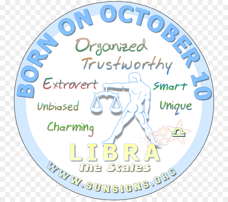 Signo De Libra，10 De Octubre PNG