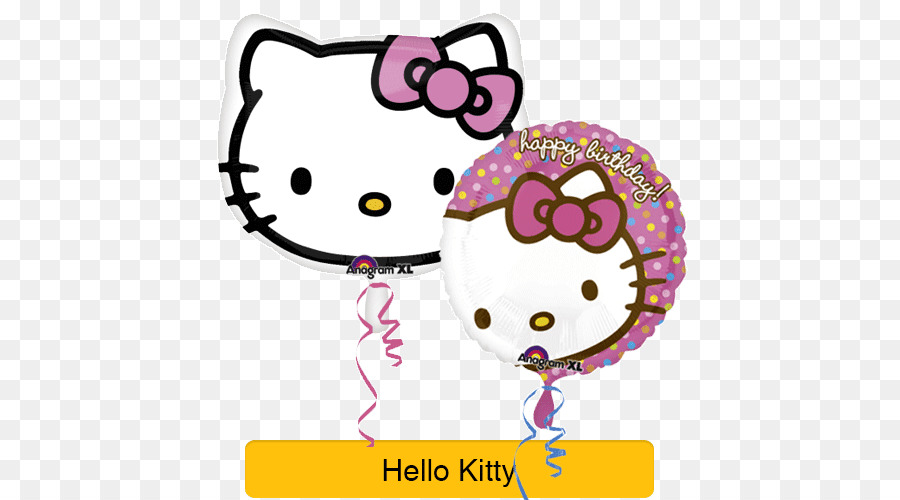Hello Kitty，Globo PNG