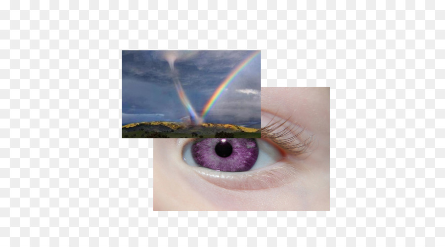 Arco Iris，Ojo PNG