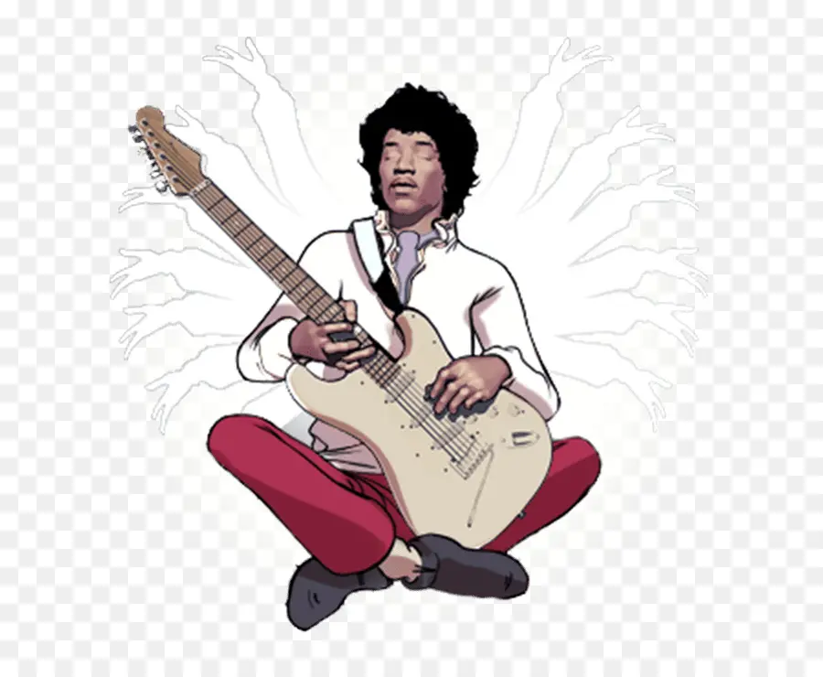 Ilustración De Músico，Guitarra PNG