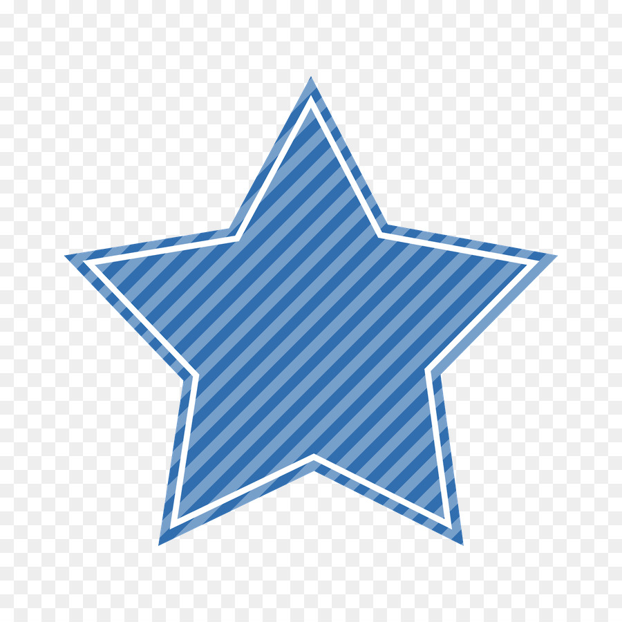 Estrella，Azul PNG