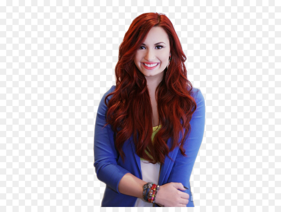 Demi Lovato，Cabello Rojo PNG