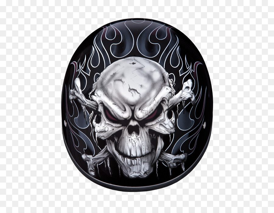 Cascos De Moto，Calavera PNG