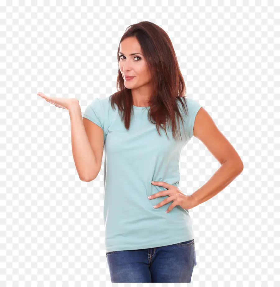 Mujer Gesticulando，Gesto PNG