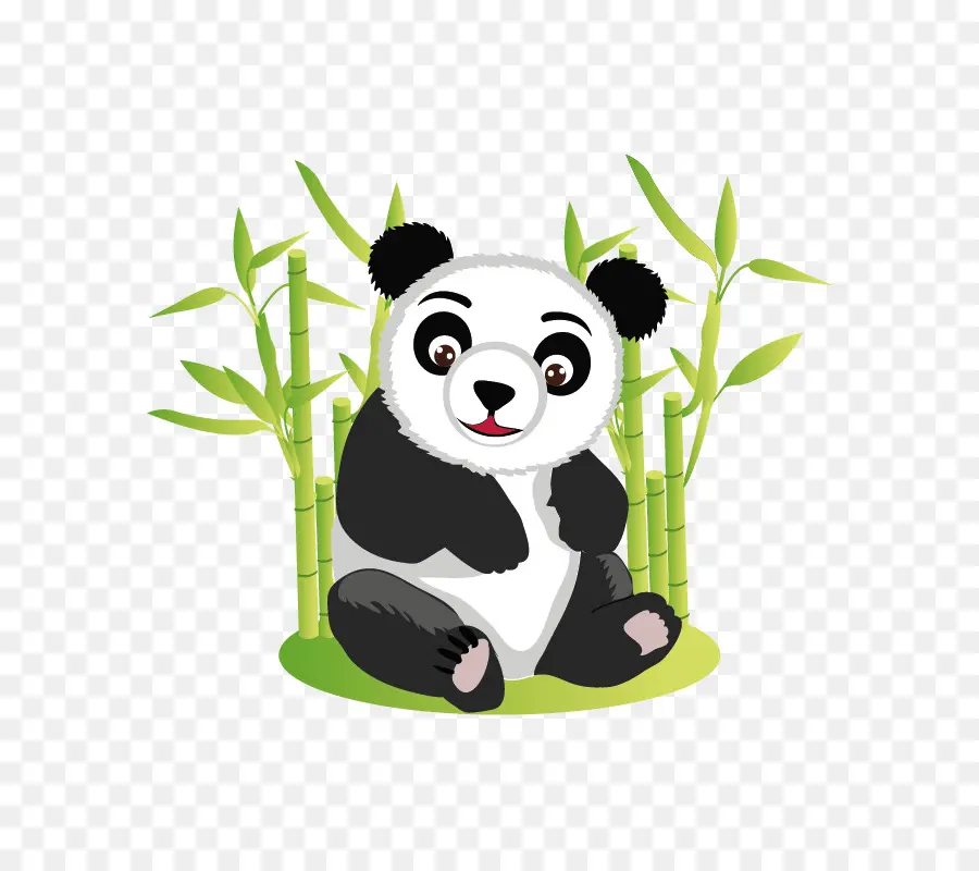 El Panda Gigante，El Panda Rojo PNG