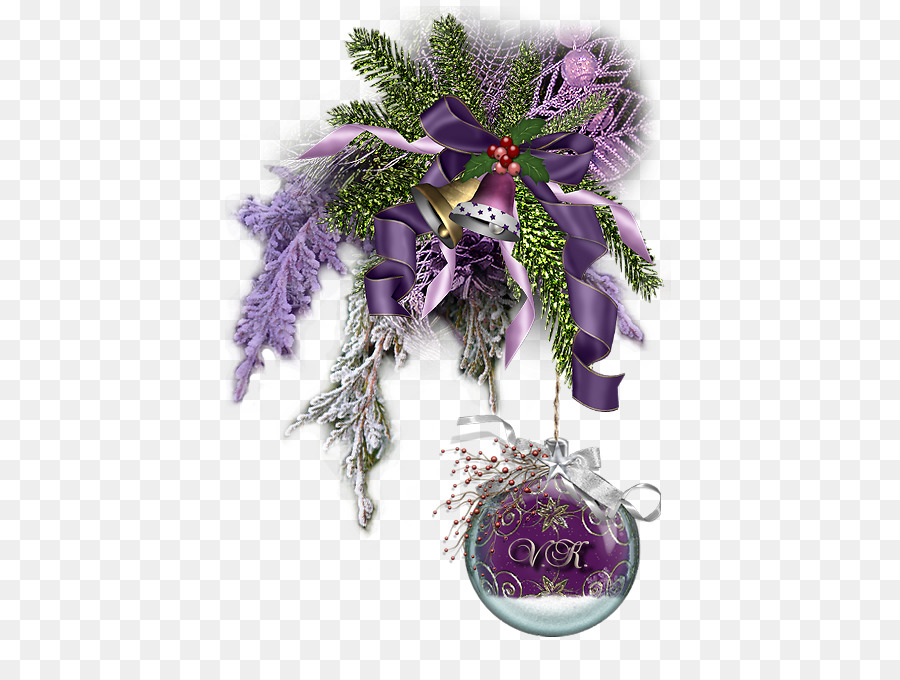 Diseño Floral，Adorno De Navidad PNG