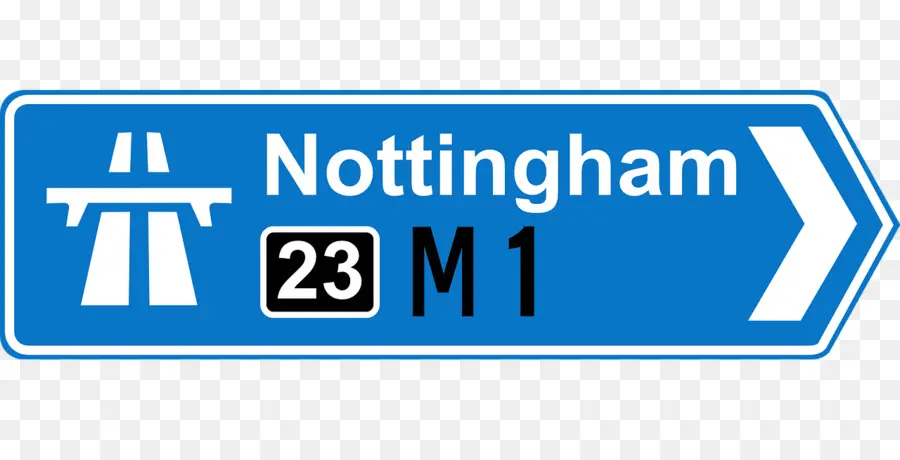 Señal De Tráfico De Nottingham，Carretera PNG