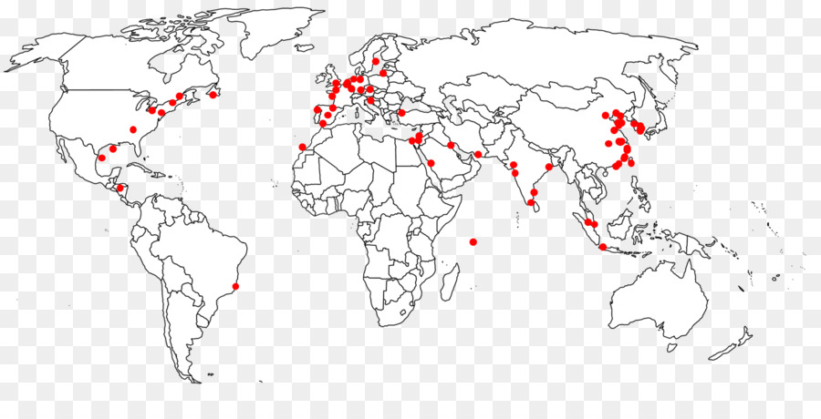 Mapa Mundial，Puntos PNG