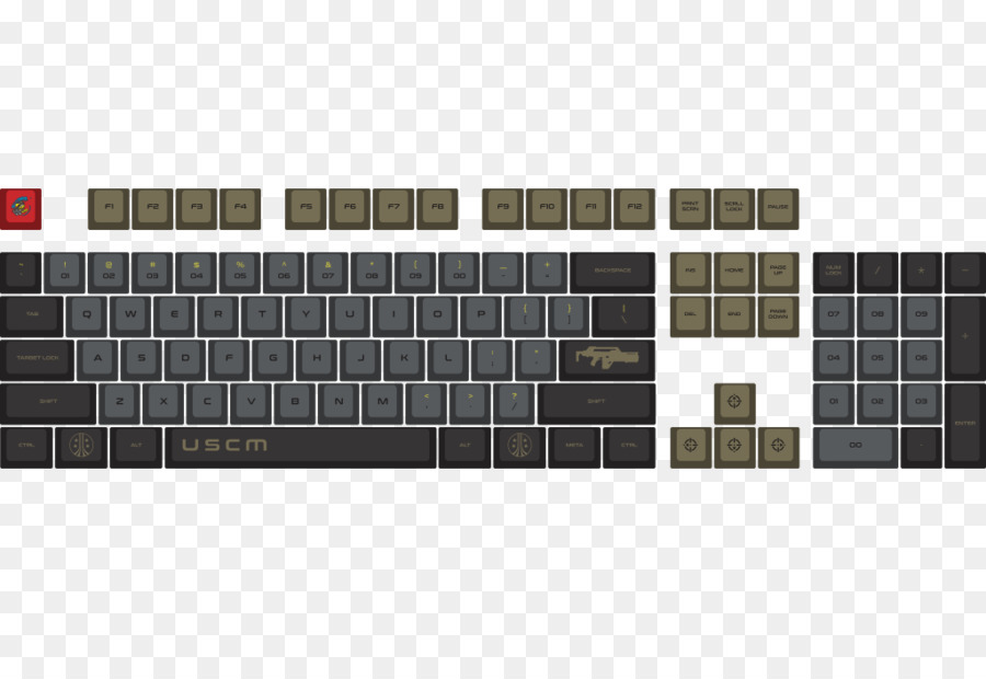 Teclado De La Computadora，El Ratón De La Computadora PNG