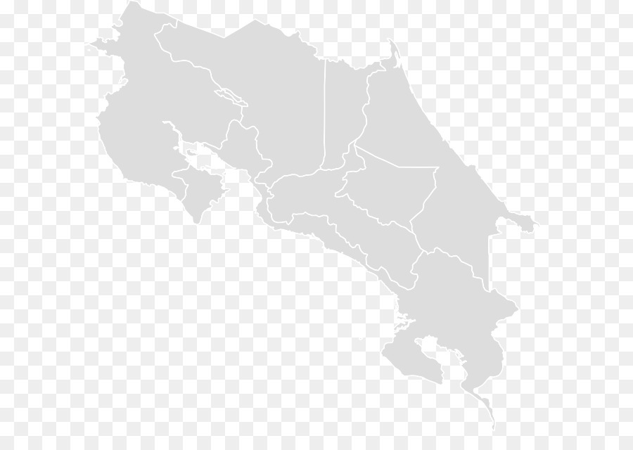 Costa Rica，Mapa PNG