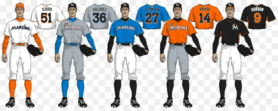 Jersey，Miami Marlins PNG