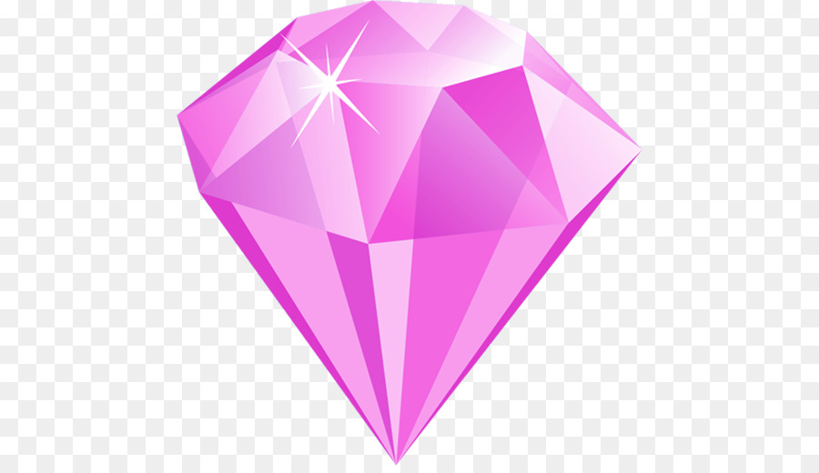 Diamante Rosa，Joya PNG