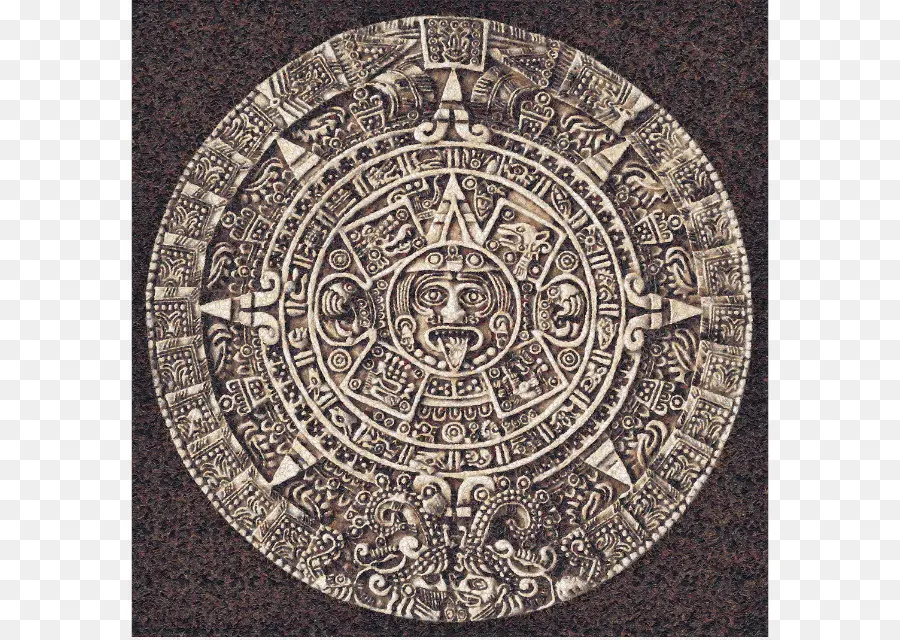 Calendario Azteca，Antiguo PNG