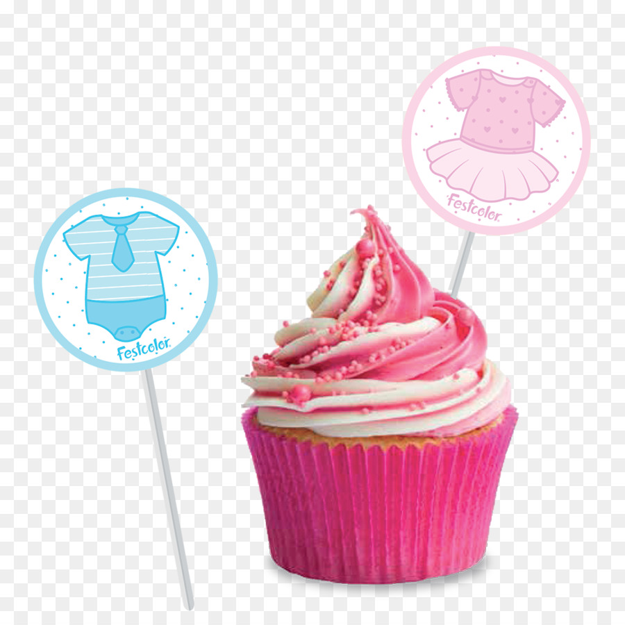 Té，Cupcake PNG