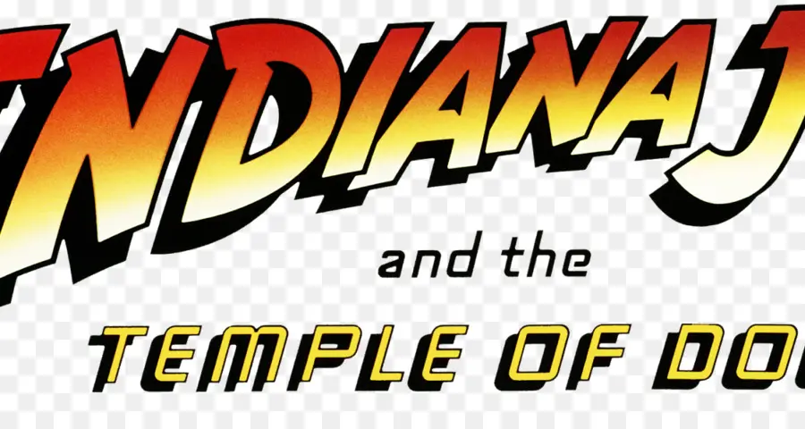 Logotipo De Indiana Jones，Templo De La Perdición PNG