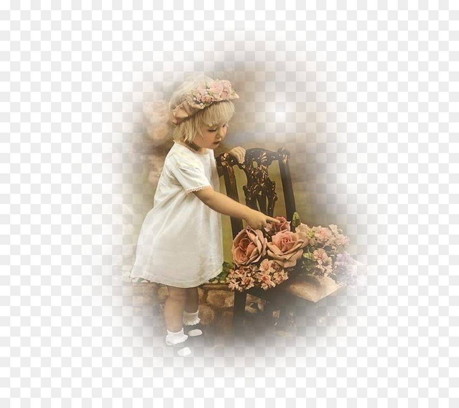 Niño Con Flores，Flores PNG