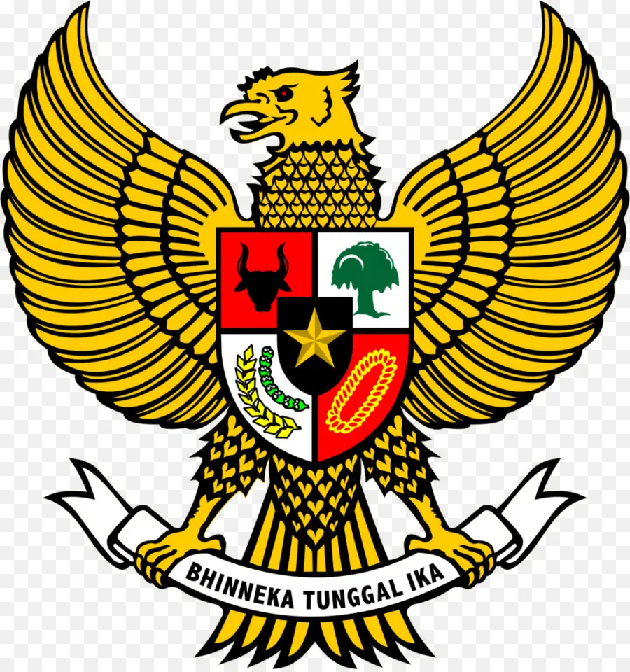 Indonesia，El Emblema Nacional De Indonesia PNG