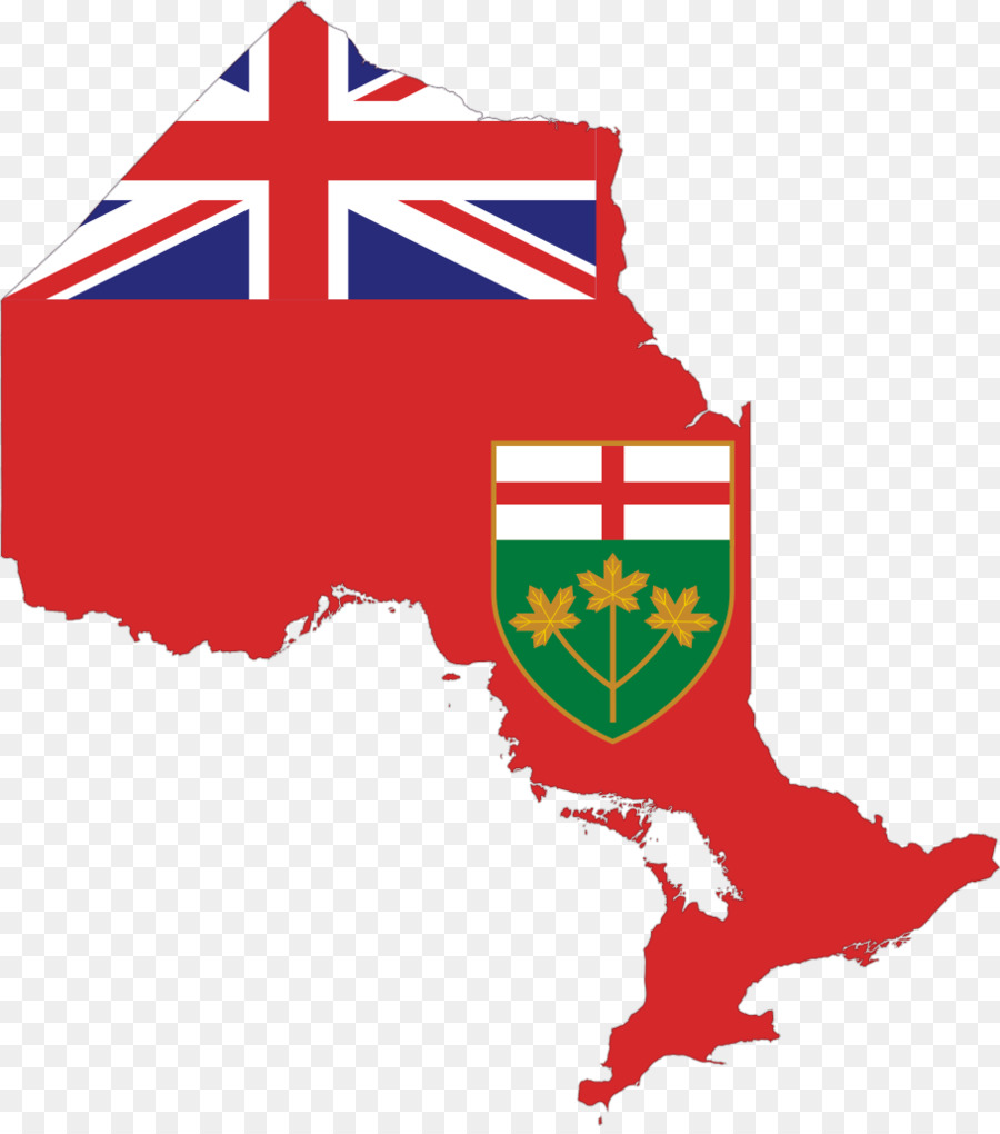 Ontario，Mapa PNG