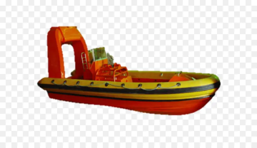 Barco Naranja Y Amarillo，Rescate PNG