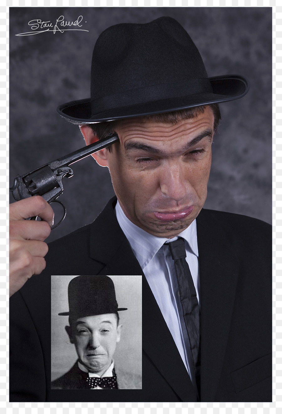 Stan Laurel，Fedora PNG