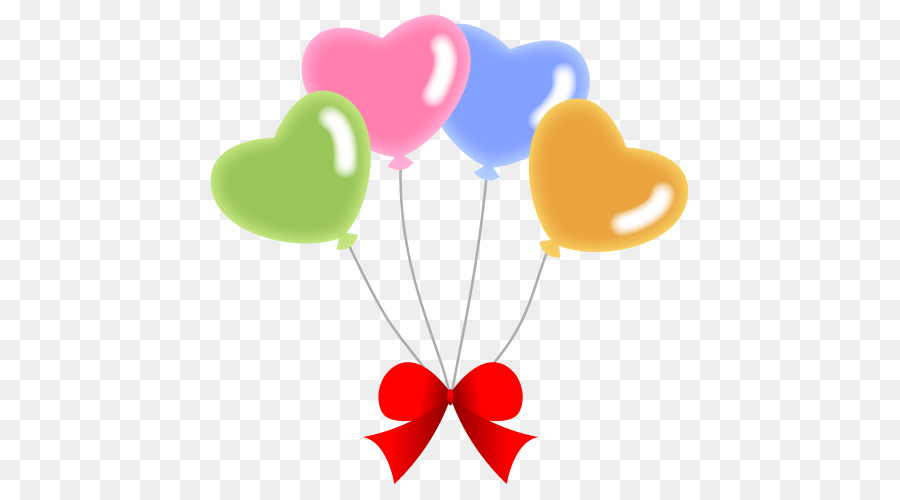 Globos De Corazon，Globos PNG