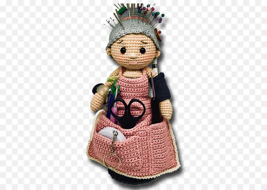 Muñeca，Amigurumi PNG