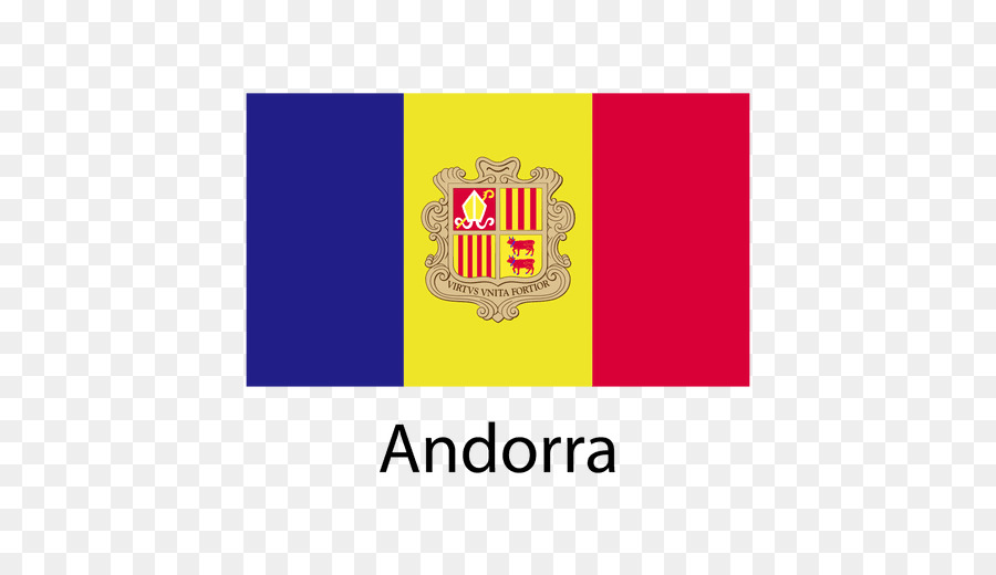 Bandera De Andorra，País PNG