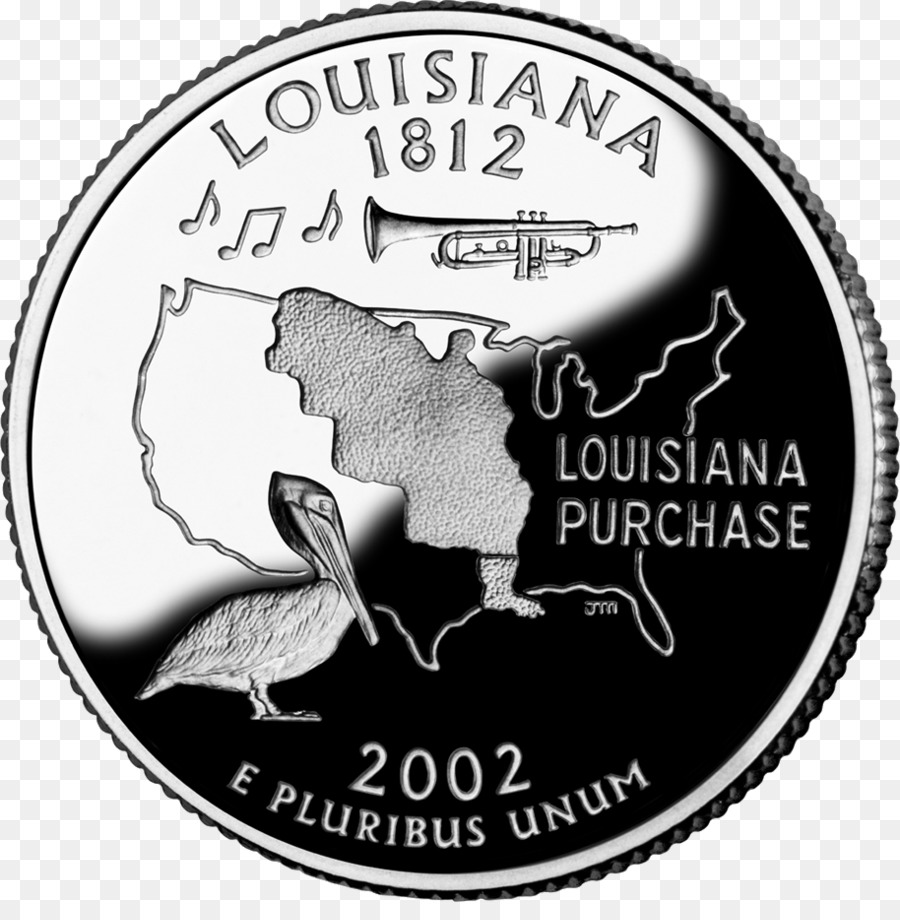 Louisiana，50 Estado De Cuartos PNG