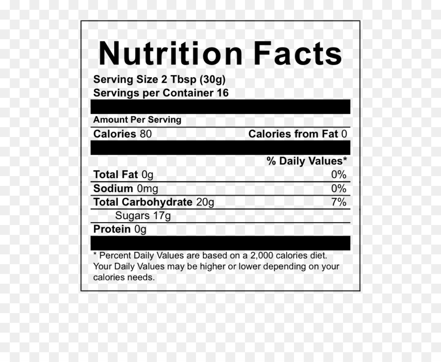 Etiqueta De Datos De Nutrición，Té PNG