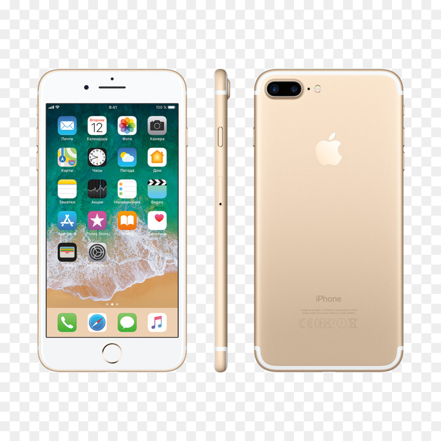 Iphone Dorado，Teléfono Inteligente PNG