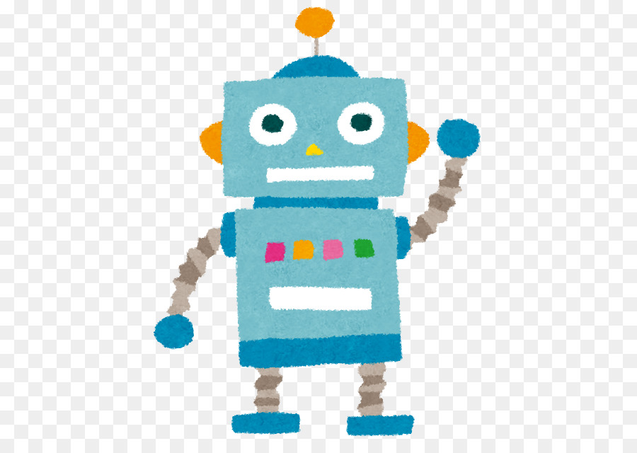 Robot Azul，Antena PNG