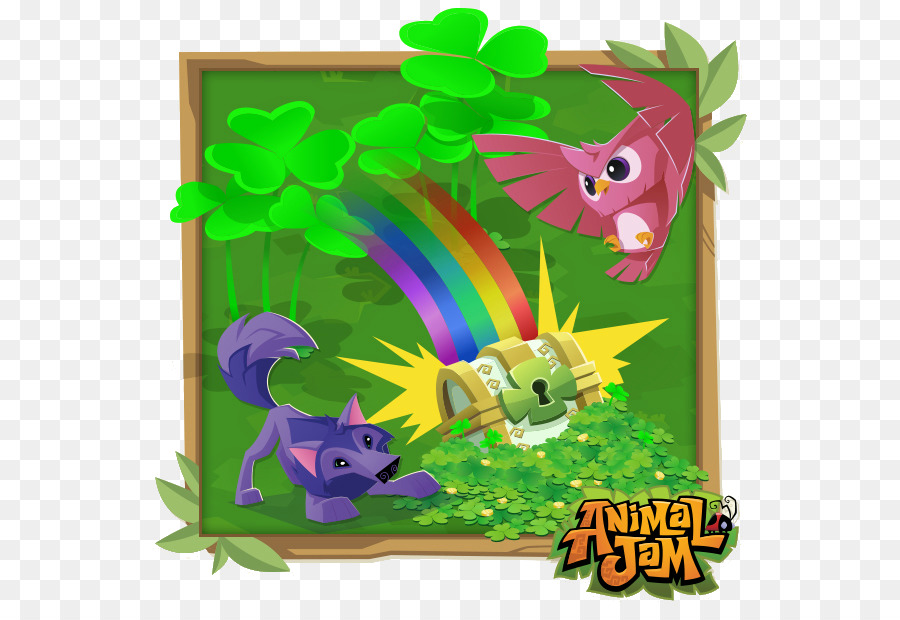 National Geographic Animal Jam，Trébol De Cuatro Hojas PNG