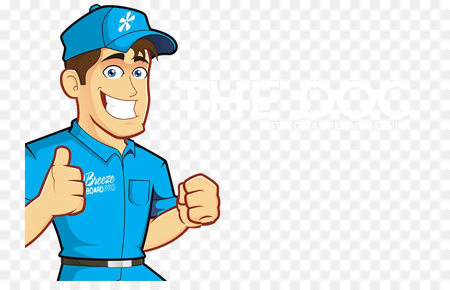 Trabajador De Dibujos Animados，Uniforme PNG