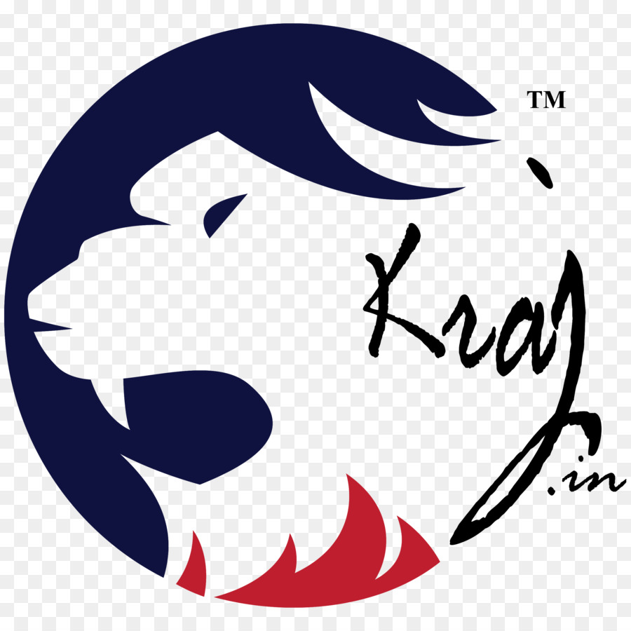 Logotipo De León，Azul PNG