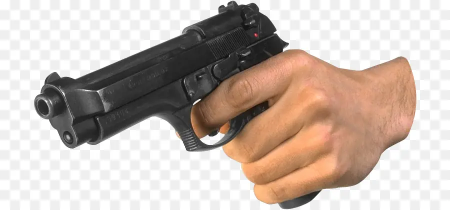 Mano Con Pistola，Arma PNG