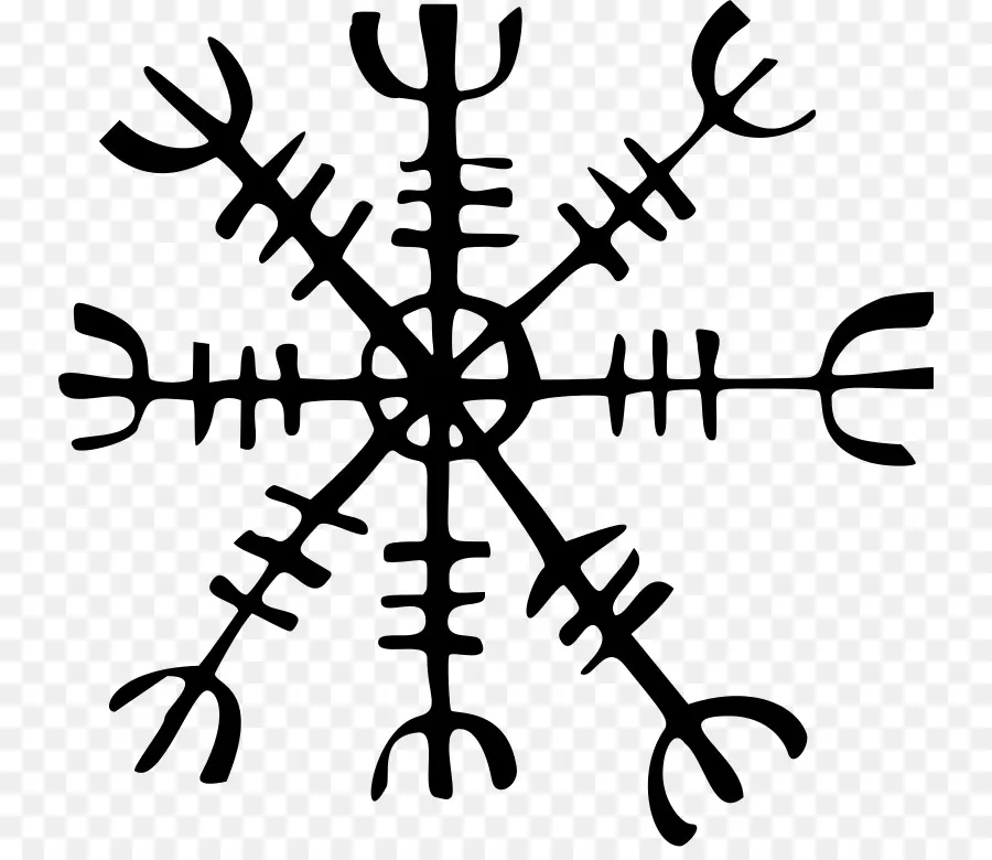 Galdrabók，Vegvísir PNG