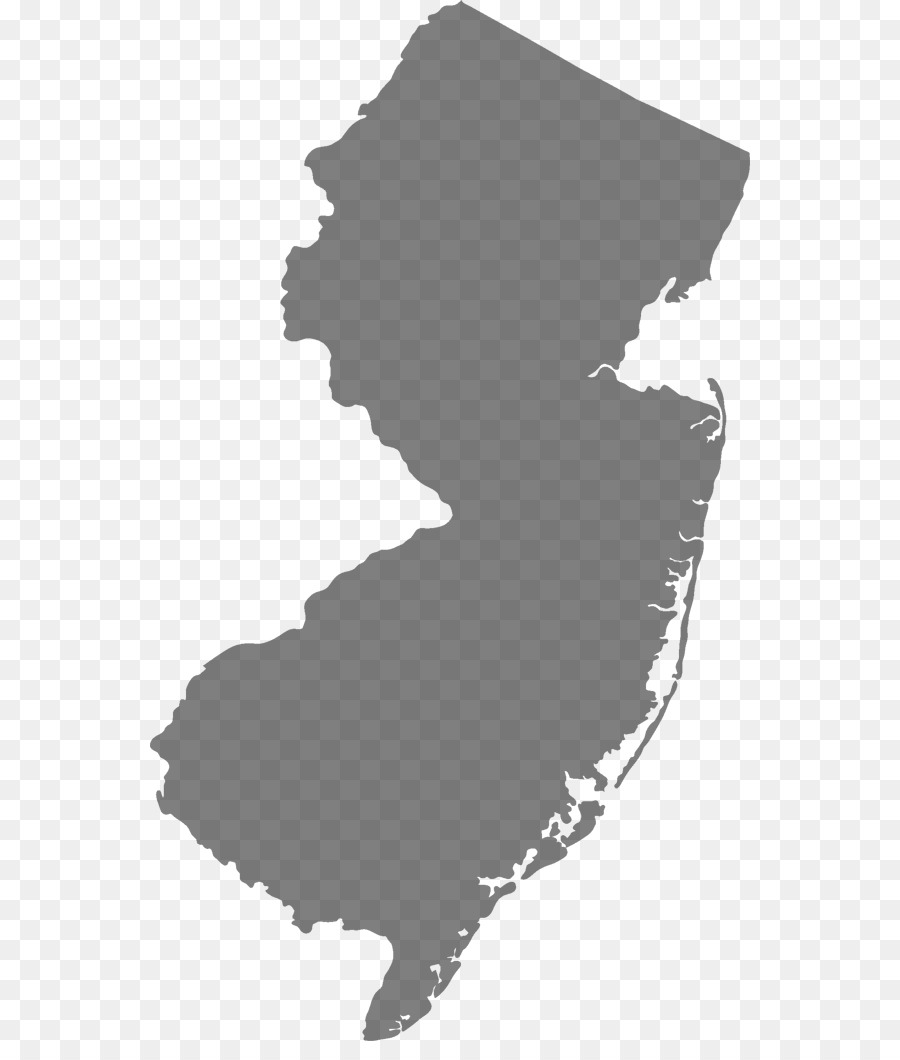 Nueva Jersey，Mapa PNG