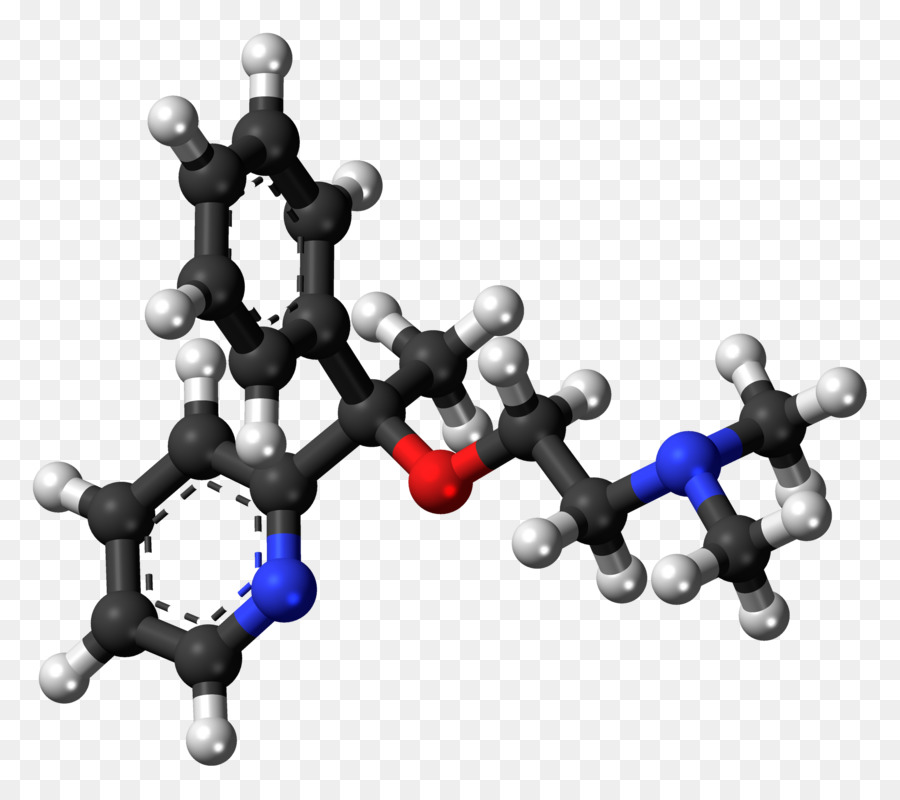 Ballandstick Modelo，La Molécula De PNG