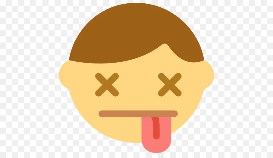 Emoji De Cara Muerta，Expresión PNG